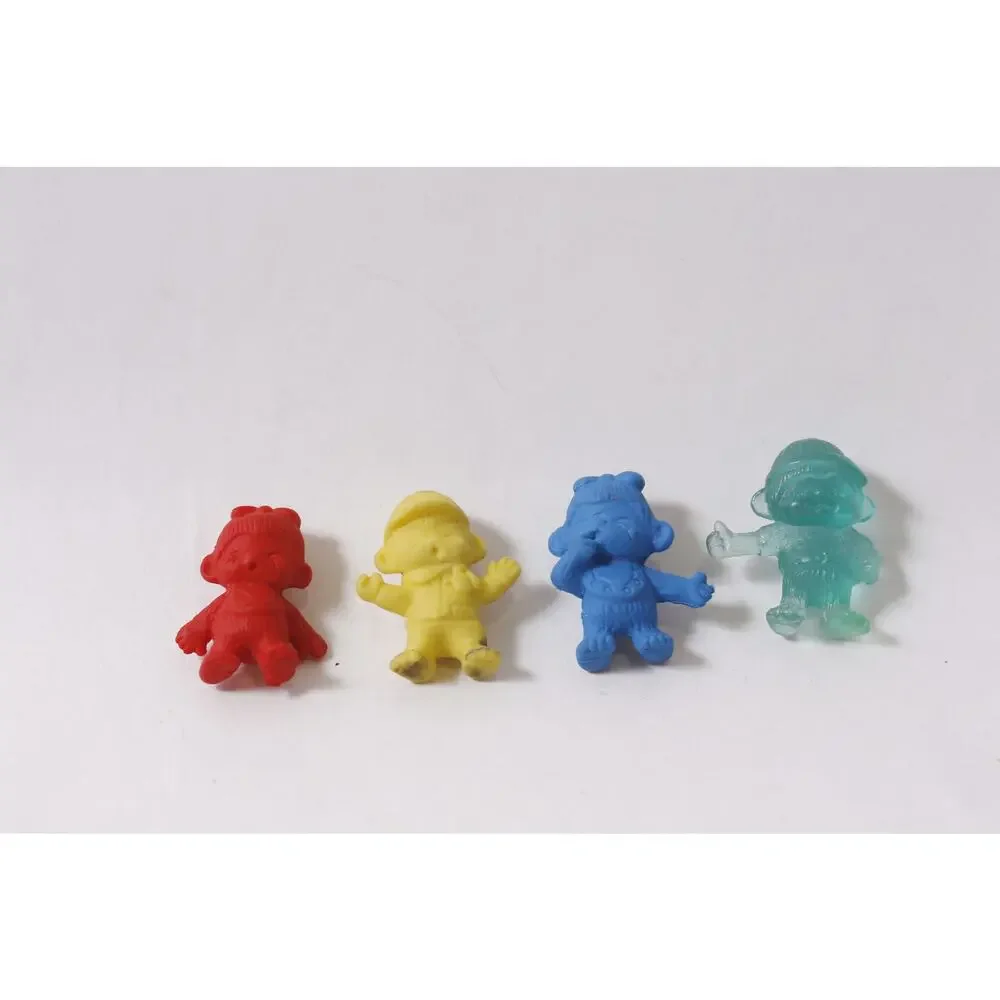 Japanese Rare Sekiguchi Japan Monchhichi Small Eraser Figurine Lot ~ 260806-WH